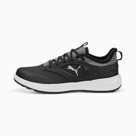 IGNITE Malibu Golf Shoes Women, PUMA Black-PUMA Silver-PUMA Black, small-SEA