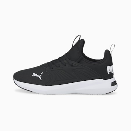 All white with black shoes discount