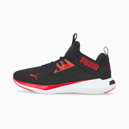 Softride Enzo NXT Ombre Men's Running Shoes, Puma Black-High Risk Red, small