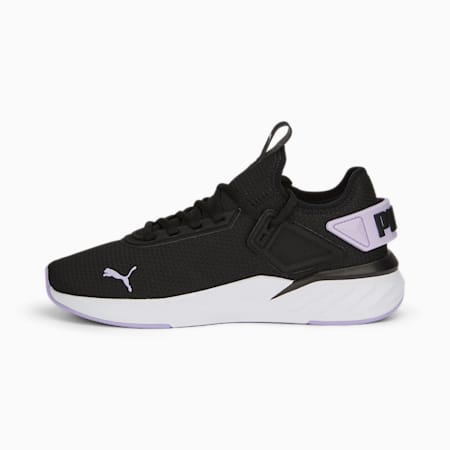 Amare Running Shoes, PUMA Black-Vivid Violet-PUMA White, small-SEA