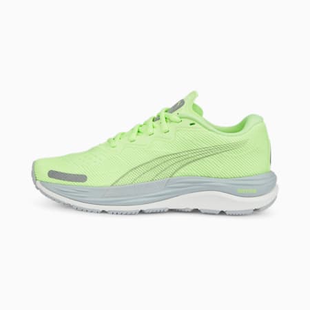 Velocity Nitro 2 Women’s Running Shoes, Fizzy Apple-Platinum Gray, small-AUS