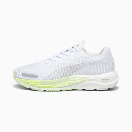 Velocity NITRO™ 2 Women's Running Shoes, PUMA White-Speed Green, small-SEA