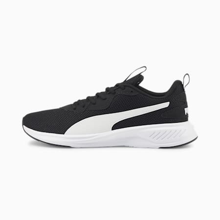 Incinerate Unisex Running Shoes, Puma Black-Puma White, small-IND