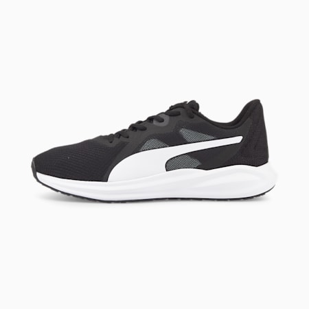 Twitch Runner Unisex Running Shoes, Puma Black-Asphalt, small-AUS