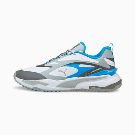 GS-Fast Golf Shoes, Puma White-Quarry-Ocean Dive, small-PHL