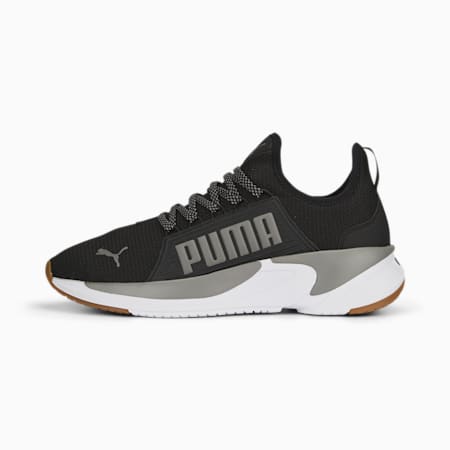 Sepatu Lari Pria Softride Premier Slip-On, PUMA Black-Cast Iron, small-IDN