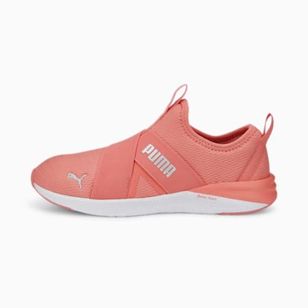 Better Foam Prowl Slip-On Women's Running Shoes, Carnation Pink-Metallic Silver, small-IND