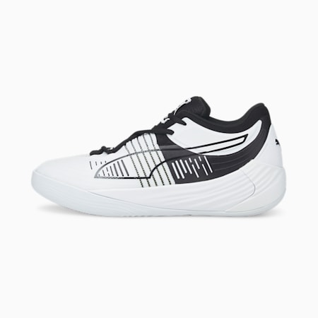 Fusion Nitro Basketball Shoes, Puma White-Puma Black, small-PHL