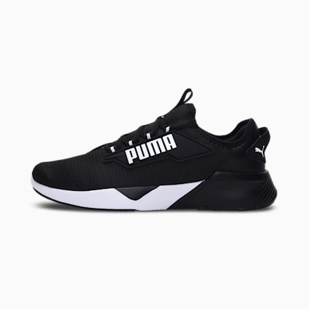 Retaliate 2 Unisex Running Shoes, Puma Black-Puma White, small-AUS