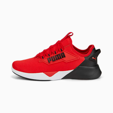 Retaliate 2 Unisex Running Shoes, High Risk Red-Puma Black, small-NZL