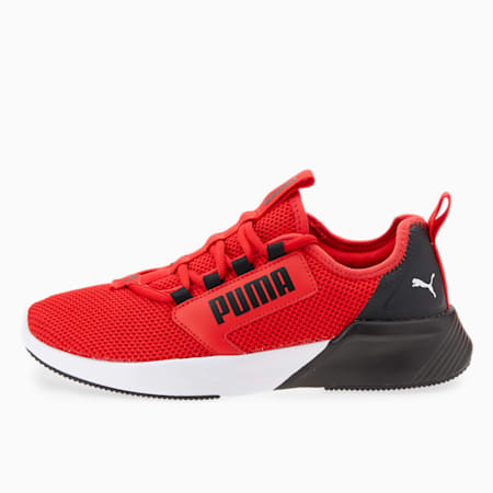 Retaliate Tongue Sneakers Youth, High Risk Red-Puma Black, small-AUS