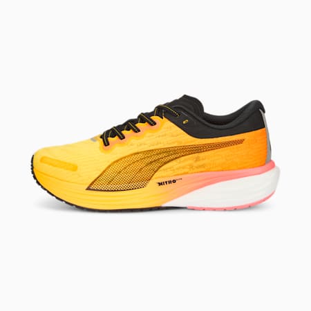 Deviate NITRO™ 2 Men's Running Shoes, Sunset Glow-Sun Stream-Puma Black, small-DFA