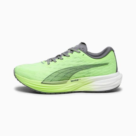 Sepatu Lari Pria Deviate NITRO 2, Speed Green-Cool Dark Gray, small-IDN