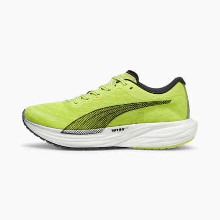 Deviate NITRO™ 2 Men's Running Shoes | Lime Pow-PUMA Black-PUMA White ...