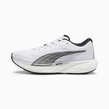 Deviate NITRO™ 2 Men's Running Shoes, PUMA White-PUMA Black-PUMA Silver, small-AUS