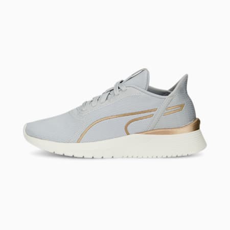 Remedie Training Shoes Women, Cool Light Gray-PUMA Gold-Warm White, small-SEA