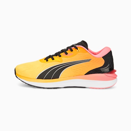 Electrify NITRO 2 Men's Running Shoes, Sun Stream-Sunset Glow-Puma Black, small-AUS