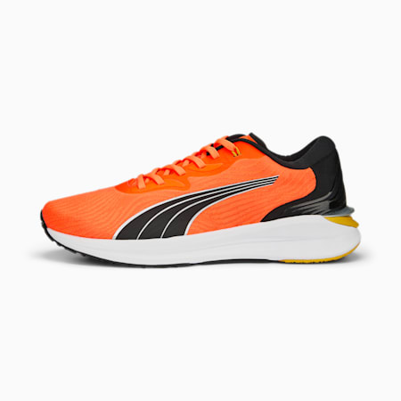 Electrify NITRO 2 Running Shoes Men, Ultra Orange-PUMA Black-PUMA Silver, small-PHL