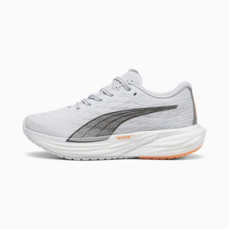 Deviate NITRO™ 2 Women's Running Shoes, Silver Mist-PUMA Black-Neon Citrus, small-AUS