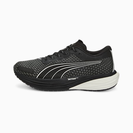 Chaussures de running Deviate NITRO 2 WTR Femme, Puma Black-Metallic Silver, small