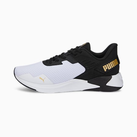 Disperse XT 2 Mesh Training Shoes, Puma White-Puma Black-Puma Team Gold, small