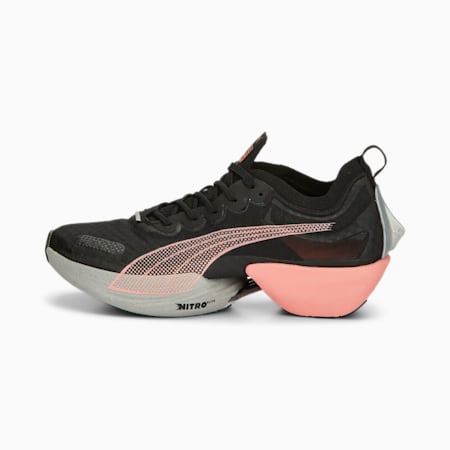 Fast-R NITRO Elite Carbon Laufschuhe Damen, Puma Black-Carnation Pink, small