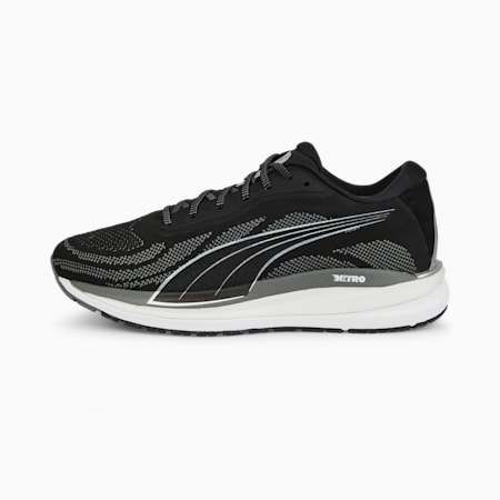 Magnify NITRO Knit Laufschuhe für Herren, Puma Black-CASTLEROCK-Puma White, small