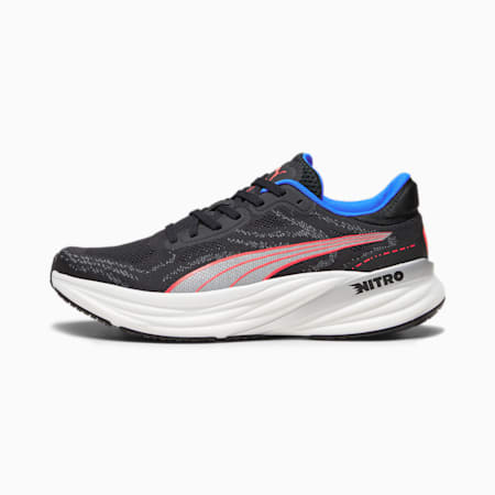 Magnify NITRO™ 2 Men's Running Shoes, PUMA Black-Fire Orchid-Ultra Blue, small-AUS