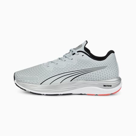 Velocity NITRO 2 WTR hardloopschoenen voor heren, Platinum Gray-PUMA Black, small