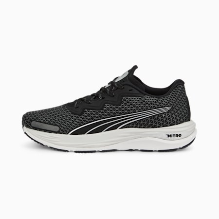 Velocity NITRO 2 WTR Laufschuhe für Damen, Puma Black-Nimbus Cloud, small