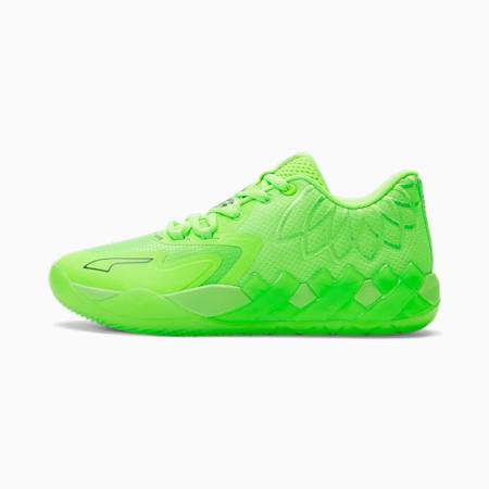 PUMA x LAMELO BALL MB.01 Lo Men's Basketball Shoes, Green Gecko-CASTLEROCK, small