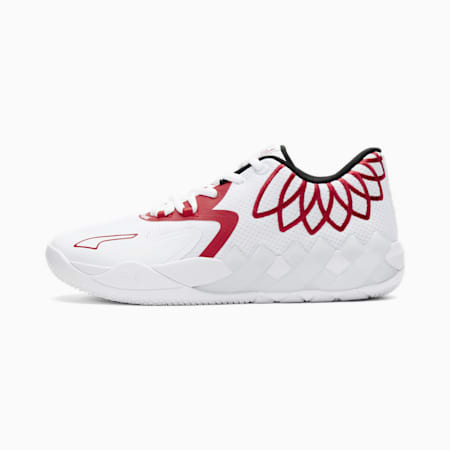 MB.01 Lo Basketball Shoes, PUMA White-High Risk Red, small-AUS