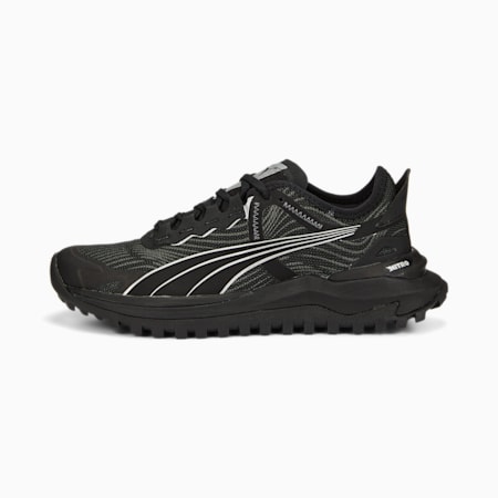 Scarpe da running Voyage NITRO 2 da donna, Puma Black-Metallic Silver, small
