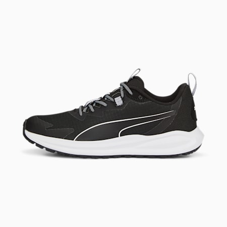 Twitch Runner Trail Shoes, Puma Black-Puma White, small-THA