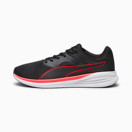 Transport Running Shoes, PUMA Black-Fire Orchid, small-THA