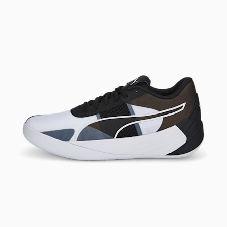 Fusion Nitro Team Basketball Shoes | Puma White-Puma Black | PUMA Shoes ...