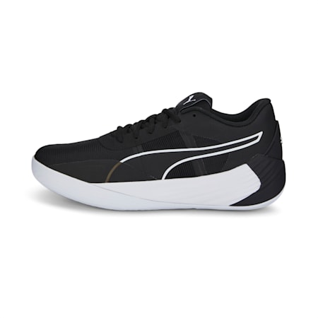 Fusion Nitro Team Unisex Basketball Shoes, Puma Black-Puma White, small-IND