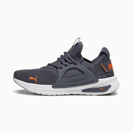 Sepatu Lari Softride Enzo Evo, Galactic Gray-Rickie Orange-Gum, small-IDN