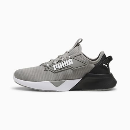 Retaliate 2 Sneakers - Youth 8-16 years, Stormy Slate-PUMA Black-PUMA White, small-AUS