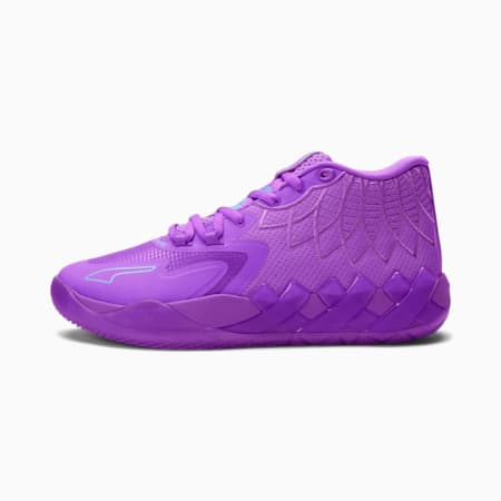 MB.01 Basketball Shoes, Purple Glimmer-Blue Atoll, small