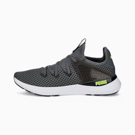 Pure XT Fresh Training Shoes Men, CASTLEROCK-Puma Black-Lime Squeeze, small-PHL