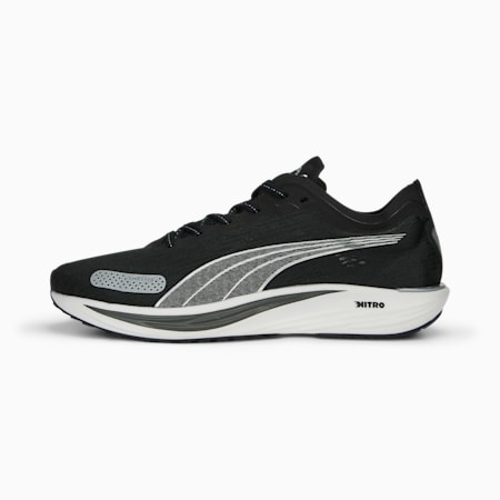 Liberate NITRO 2 Men's Running Shoes, PUMA Black-PUMA Silver, small