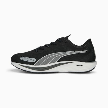 Liberate NITRO 2 Women's Running Shoes, PUMA Black-PUMA Silver, small-AUS