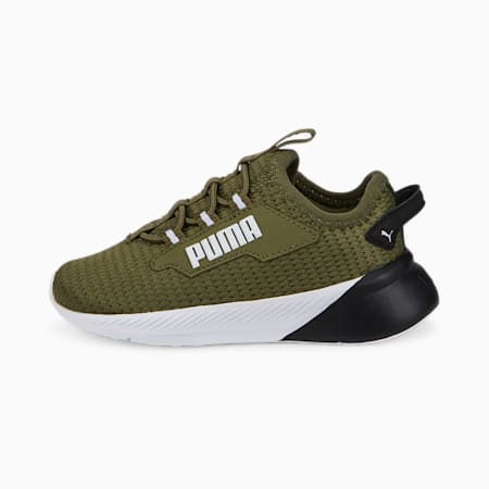 Retaliate 2 AC Sneakers Babys, Dark Green Moss-Puma Black, small