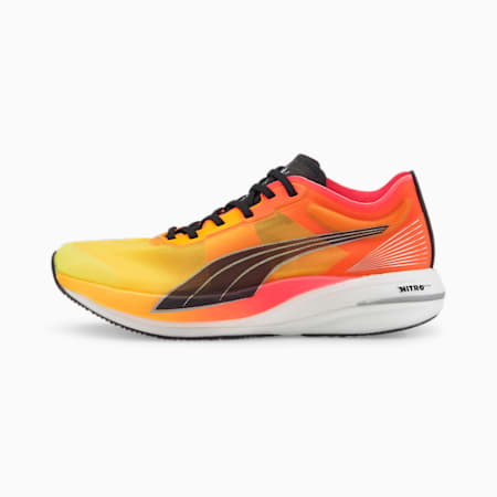 Damskie buty do biegania Deviate NITRO Elite Fireglow, Sun Stream-Sunset Glow, small