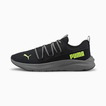 Softride One4all Laufschuhe Herren, Puma Black-CASTLEROCK-Lime Squeeze, small