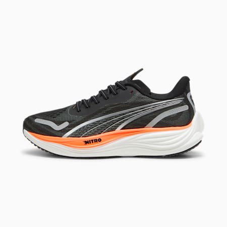 Velocity NITRO™ 3 hardloopschoenen voor heren, PUMA Black-PUMA Silver-Neon Citrus, small