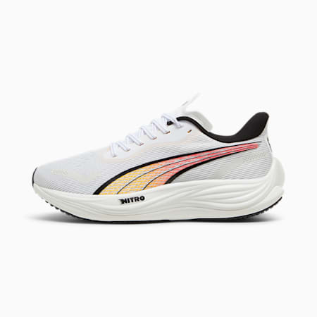 Puma running shoes white discount