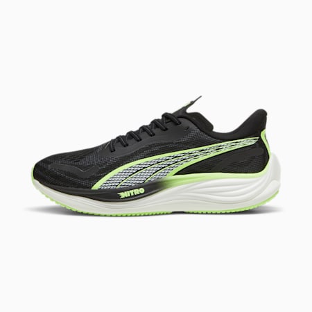 Velocity NITRO™ 3 Men's Running Shoes, PUMA Black-Fizzy Apple, small