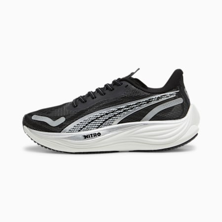 Velocity NITRO™ 3 Women's Running Shoes, PUMA Black-PUMA Silver-PUMA White, small-AUS